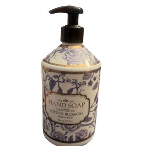Cotton Blossom Hand Soap - Purple Floral Design